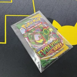 Evolving Skies Booster Pack Sword & Shield Pokemon TCG Rayquaza Artwork - Image 3