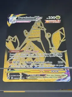 Pokemon Duraludon VMAX TG30 Silver Tempest Gold Secret Rare Holo NM - Image 3