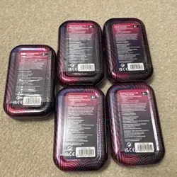 5x Pokemon - Mega Evolution - Complete Art Mini Tin Set Brand New Factory Sealed - Image 4