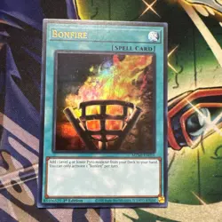 Yugioh! Bonfire MZMI-EN016 Ultra Rare 1st Edition NM - Image 1