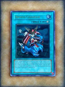Yugioh Armed Changer EEN-EN045 Ultimate Rare 1st Ed MP - Image 1