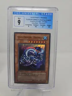 CGC 9 - Levia-Dragon - Daedalus IOC-083 2004 First Edition Ultra Rare YuGiOh - Image 1