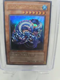 CGC 9 - Levia-Dragon - Daedalus IOC-083 2004 First Edition Ultra Rare YuGiOh - Image 2