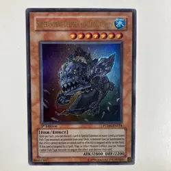 YUGIOH SUPERANCIENT DEEPSEA KING COELACANTH ULTRA RARE PTDN-EN034 1ST EDITION - Image 4