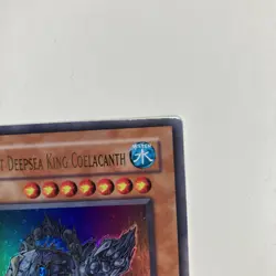 YUGIOH SUPERANCIENT DEEPSEA KING COELACANTH ULTRA RARE PTDN-EN034 1ST EDITION - Image 5