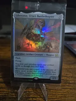 Sealed Liberator, Urza's Battlethopter Prerelease Cards Foil MTG - Image 1