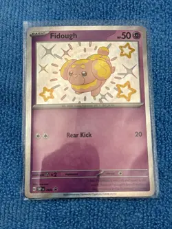 English Pokemon Fidough 069 Sv: Scarlet & Violet Promo Cards Holo - Image 1