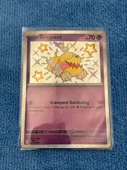 English Pokemon Greavard 070 Sv: Scarlet & Violet Promo Cards Holo - Image 1