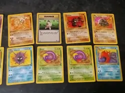 Pokemon Hitmonlee Fossil 22/62 Regular 1st Edition + Extra Cards - Image 3