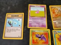 Pokemon Hitmonlee Fossil 22/62 Regular 1st Edition + Extra Cards - Image 4