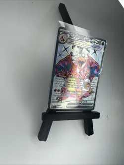 Pokemon TCG Charizard EX Obsidian Flames Ultra Rare Full Art Holo Card 215/197 - Image 2