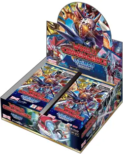 DIGIMON CARD GAME WORLD CONVERGENCE Booster Box BT-21 The Evolved Battle Begins! - Image 1