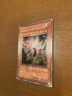 Yu-Gi-Oh Slifer the Sky Dragon Limited Edition Secret Rare Card YMA-EN001 - Image 2