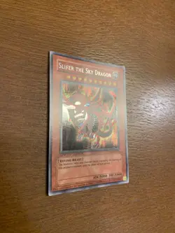 Yu-Gi-Oh Slifer the Sky Dragon Limited Edition Secret Rare Card YMA-EN001 - Image 3
