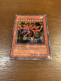 Yu-Gi-Oh Slifer the Sky Dragon Limited Edition Secret Rare Card YMA-EN001 - Image 4