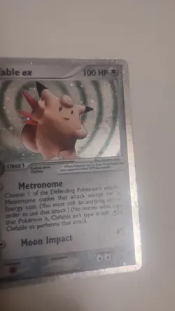 Pokemon Clefable EX Vintage FireRed LeafGreen Holo Card 106/112 - Image 3