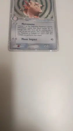 Pokemon Clefable EX Vintage FireRed LeafGreen Holo Card 106/112 - Image 5