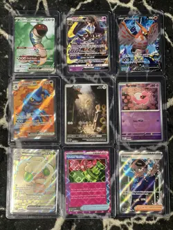 Pokemon TCG 34 Jumbo Card Lot IR SIR Holo Trainer Cards - Image 2