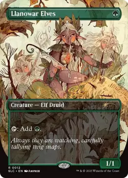 Llanowar Elves Secret Lair Countdown Kit An Encyclopedia of Magic - Image 1