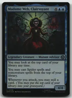 Madame Web, Clairvoyant FOIL U Marvel's Spider-Man 36 NM - Image 1