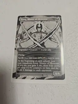 Avatar Aang/Aang Master Of Elements BORDERLESS PACK FRESH NM In hand, Ship today - Image 2