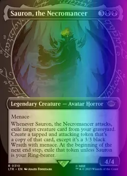 Sauron, the Necromancer (310/943) LTR LP FOIL - Image 1