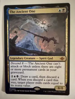 MTG-The Ancient One The Lost Caverns of Ixalan Regular(NM)#222 - Image 1