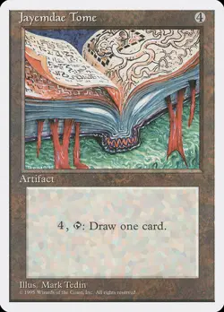 MTG Magic the Gathering Jayemdae Tome (331/379) Fourth Edition LP - Image 1