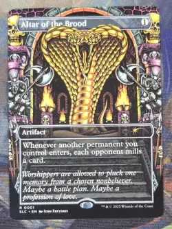 1x Altar Of The Brood MTG Encyclopedia Of Magic Secret Lair NM - Image 1