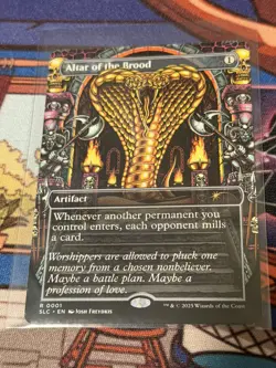 MTG Altar Of The Brood MTG Encyclopedia Of Magic Secret Lair Unplayed - Image 1