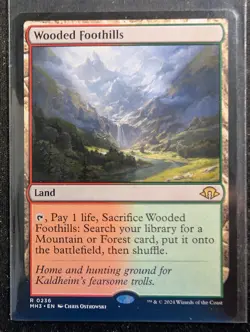 Wooded Foothills - Modern Horizons 3 (MTG) - Image 1