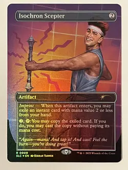 Isochron Scepter Secret Lair Countdown Encyclopedia Kit Foil MTG NM - Image 1
