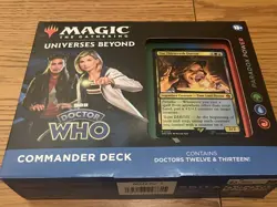 FREE SHIPPING MTG Doctor Who Commander Deck PARADOX POWER 195166228815 - Image 2