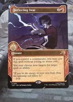 Deflecting Swat borderless Avatar Magic The Gathering MTG 2025 - Image 1