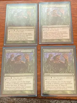 Vines of Vastwood 4x x4 FOIL - Zendikar - NM/LP - Magic The Gathering - Image 1