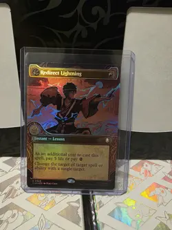 MtG Foil Showcase Redirect Lightning TLA Avatar Last Airbender Magic - Image 1