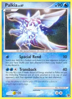 Pokemon TCG - 1x MP (Holofoil) Palkia - Great Encounters (GE 26/106) x1 - Image 1
