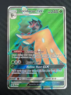 Pokemon TCG Decidueye-GX SM Black Star Promo SM37 Promo VLP - Image 1