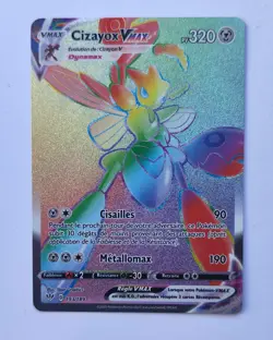 Carte Pokemon - Cizayox VMax Rainbow - secrete rare 193/189 - Tenebres embrasees - Image 1