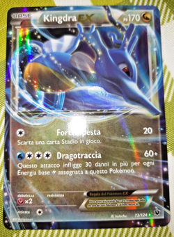 Pokemon - Kingdra EX XY Set Fates Collide Ultra Rare Full Art ITA 073/124 - Image 1