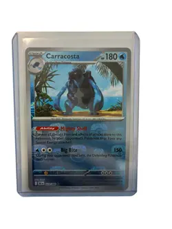 Pokemon TCG Carracosta 023/086 Black Bolt Master Ball Reverse Holo NM - Image 1