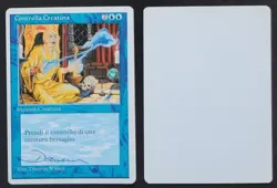 SIGNED MtG Magic D Willich Artist Proof _Italian 4E Fourth _ CONTROL MAGIC _1/50 - Image 1