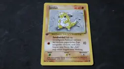 62/102 - Pokemon Karte - Sandan - Base Set 1999 - Deutsch - 1. Edition - Image 1