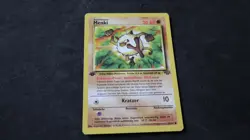 55/64 - Pokemon Karte - Menki - Dschungel Set - deutsch , 1. Edition - Image 1