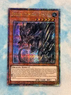 YUGIOH PRIMITE IMPERIAL DRAGON QUARTER CENTURY SECRET RARE 1ST NM ROTA-EN013 - Image 1