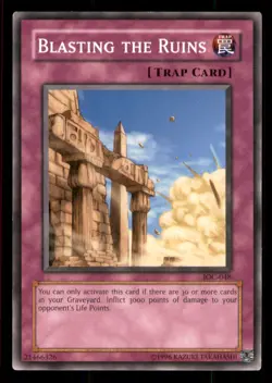 Yugioh Blasting the Ruins #IOC-048 Invasion of Chaos LP - Image 1