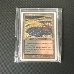 Sulfurous Springs 2001 Deckmasters Colorless Rare Land MTG NM AZ3 - Image 1