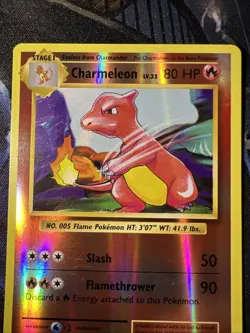 Pokemon Card Charmeleon 10/108 Evolutions Reverse Holo Rare Near Mint - Image 3
