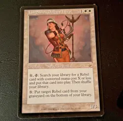 MTG Lin Sivvi, Defiant Hero Nemesis 12/143 Regular Rare LP. Rebel Legend - Image 1