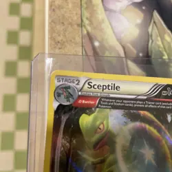Sceptile 9/160 Primal Clash Full Art Holo Rare Holo Pokemon Card MP - Image 3